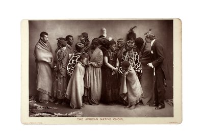 The African Native Choir, London, c.1892 by London Stereoscopic Company